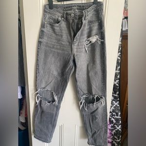 Real Good American Eagle Mom Jeans